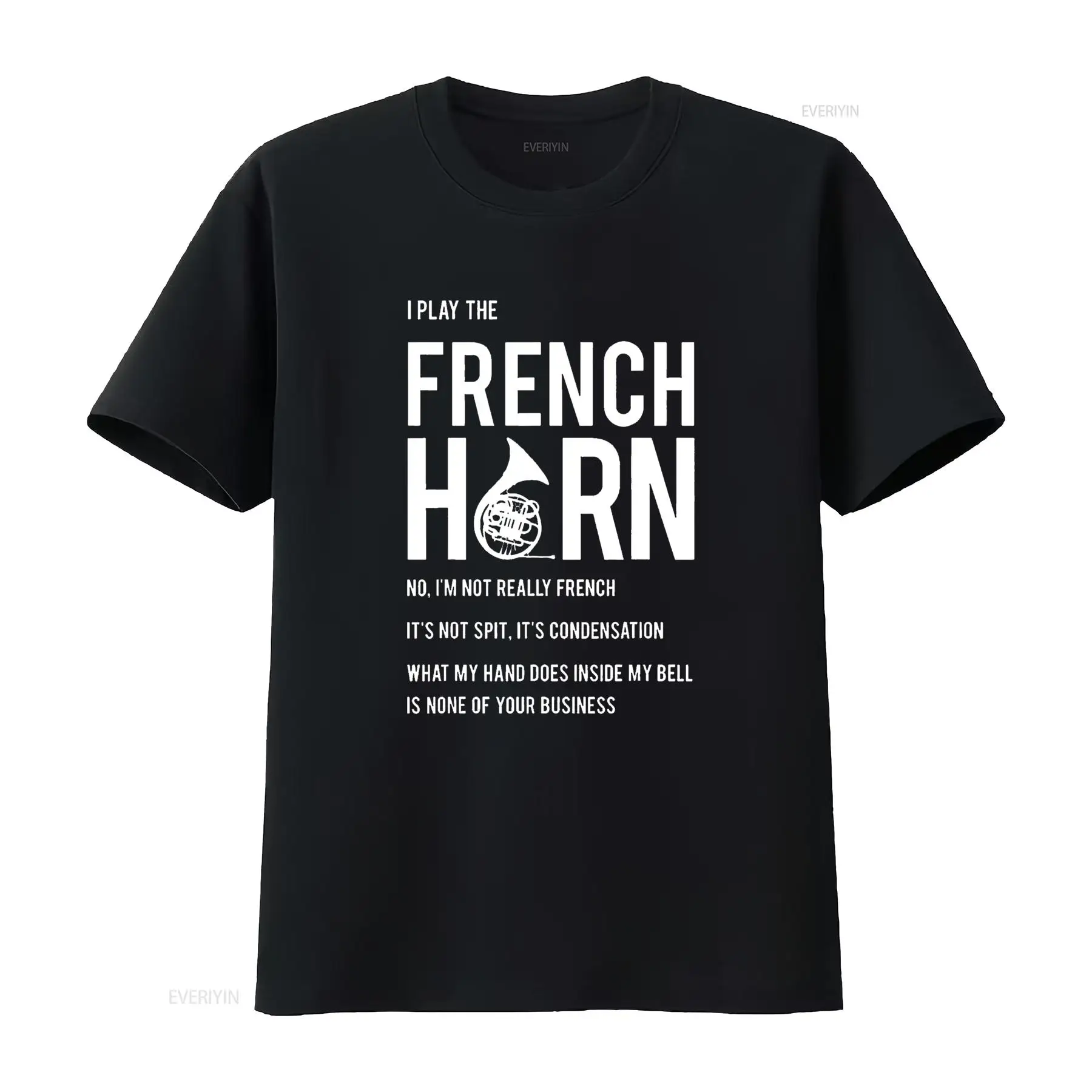 French Vintage Fashion - Koszulka z zabawnym nadrukiem: graję na