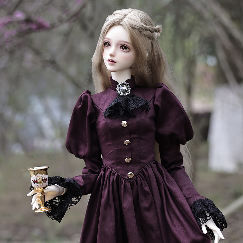 Vintage Fashion Collection - Elina BJD Doll 1/3 piękna elegancka