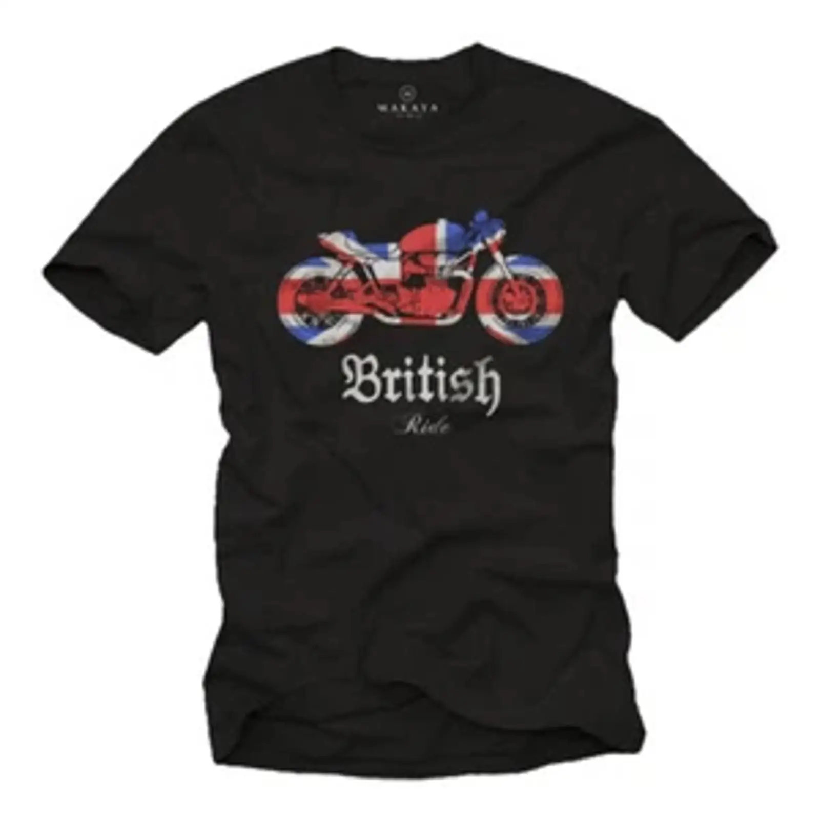 Vintage Fashion Uk - Męska koszulka T-shirt z flagą Union