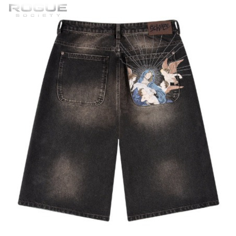 Vintage Fashion Jeans - Letnie luksusowe dżinsy Harajuku, spodnie, amerykańskie
