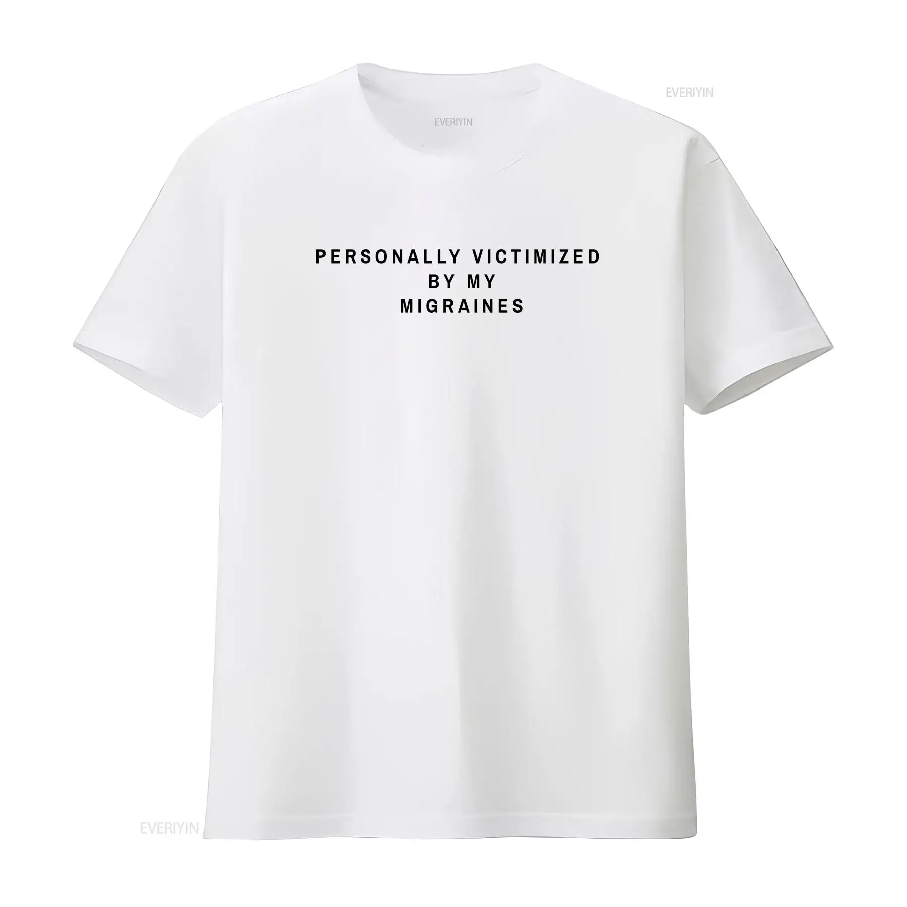 Vintage Fashion Victim Shirt - Koszulka z sloganem: Osobistowo niszczoną przez