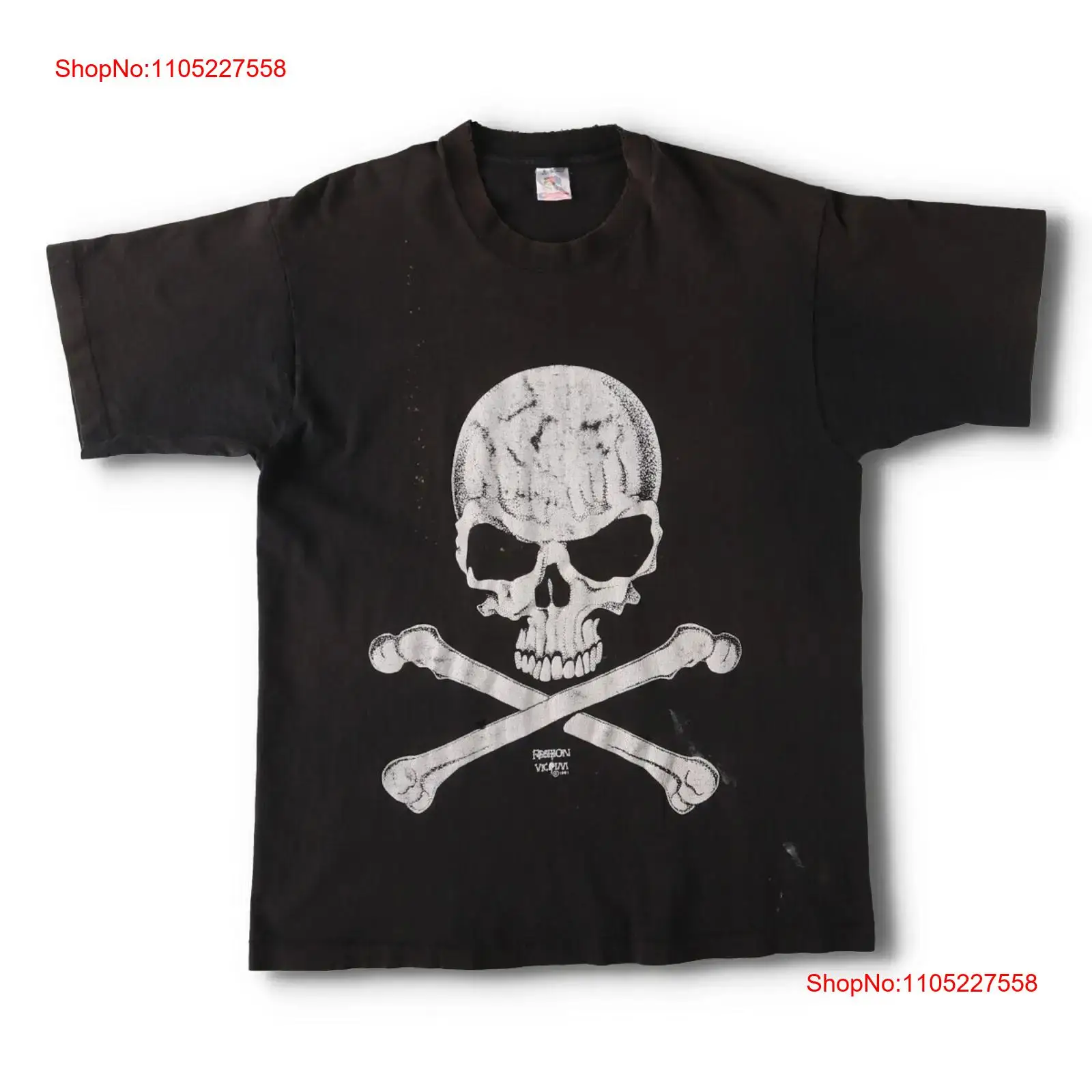 Vintage Fashion Victim Shirt - Koszulka z nadrukiem czaszki Fruit of