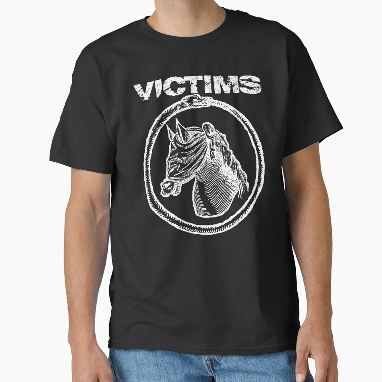 Vintage Fashion Victim Shirt - Koszulka VICTIMS HORSE Classic T Shirt