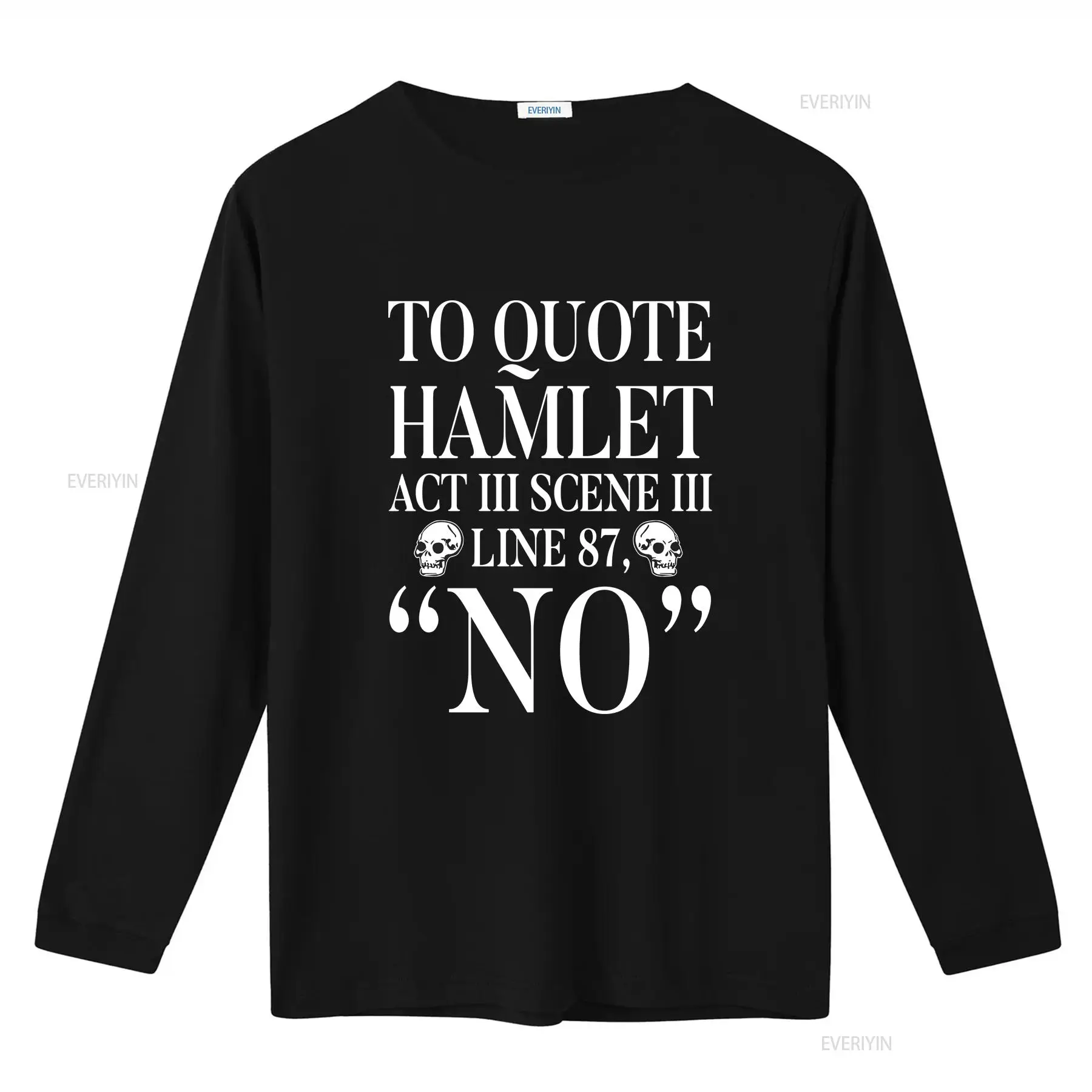 Koszulka z cytatem z Hamleta S – Vintage Fashion Quotes Short recenzja i cena