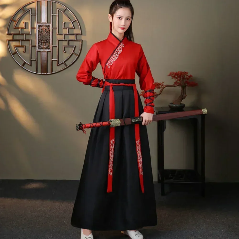 Nowoczesny damski zestaw Hanfu – Vintage Style Women Fashion recenzja i cena