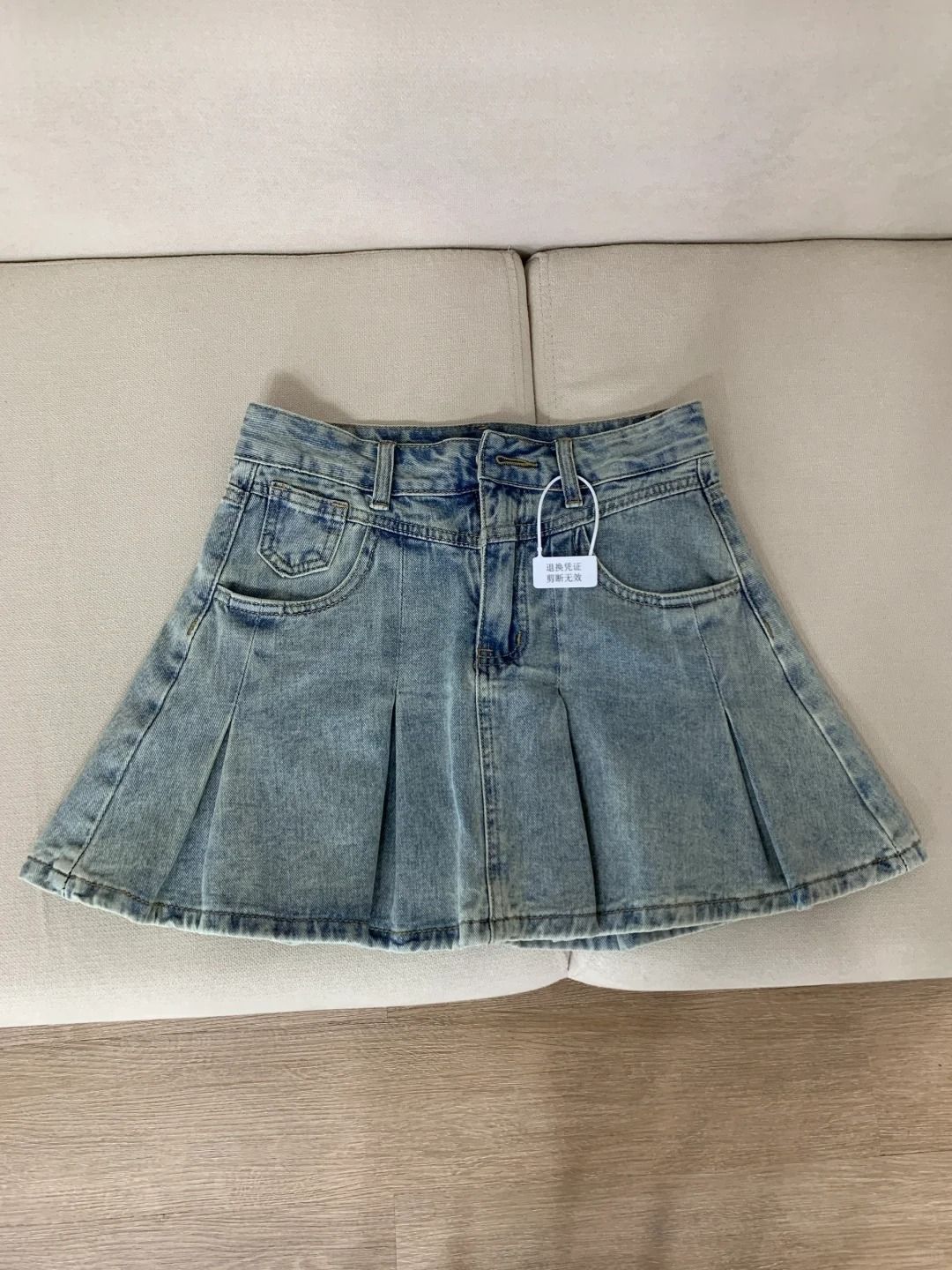 Damska spódnica dżinsowa z wys – Vintage Fashion Jeans recenzja i cena
