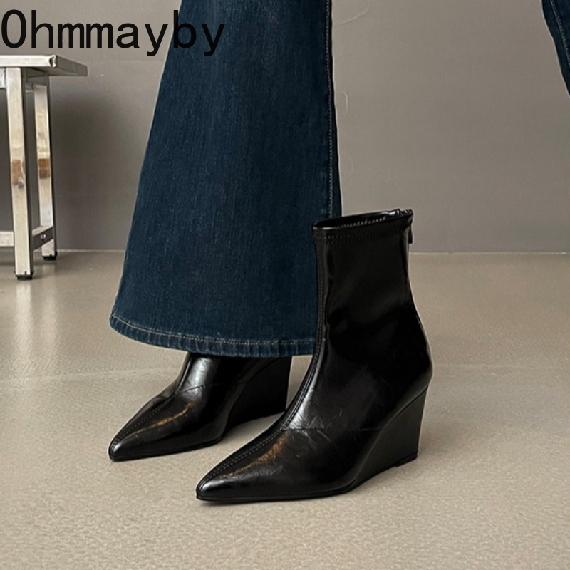 Botki damskie jesienno-zimowe  – Vintage Style Women Fashion recenzja i cena