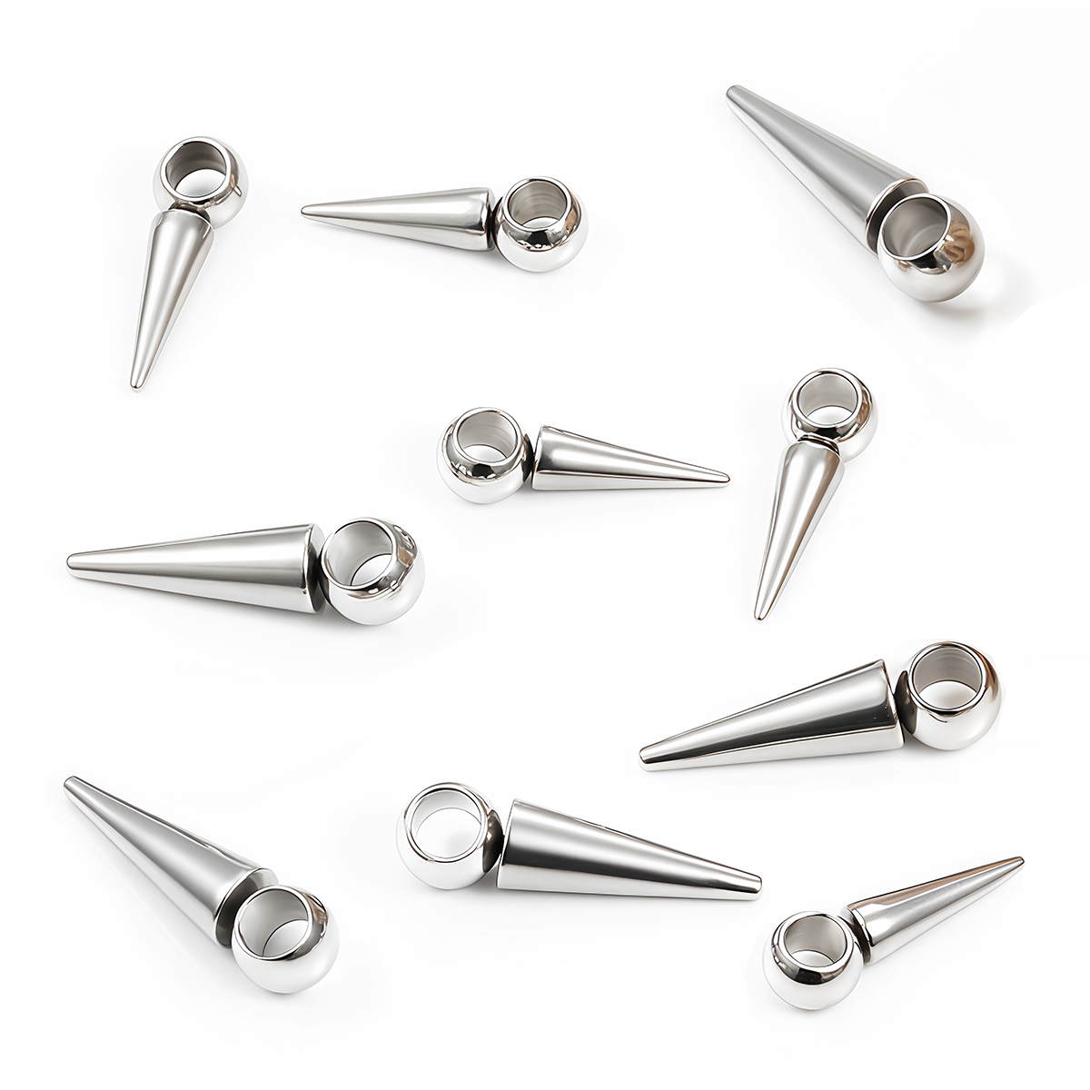 10 szt. Retro Zawieszki Stożko – Vintage Fashion Earrings recenzja i cena