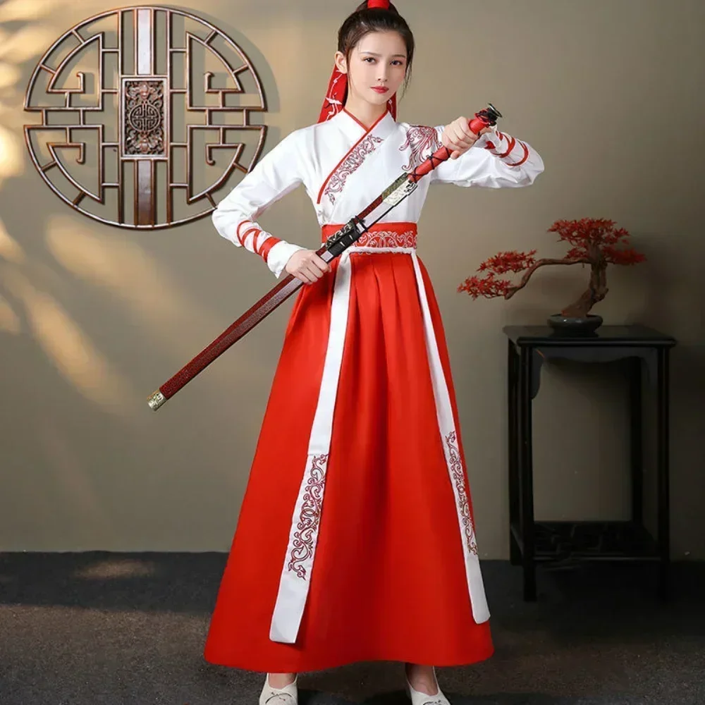 Nowoczesny damski zestaw Hanfu – Vintage Style Women Fashion recenzja i cena