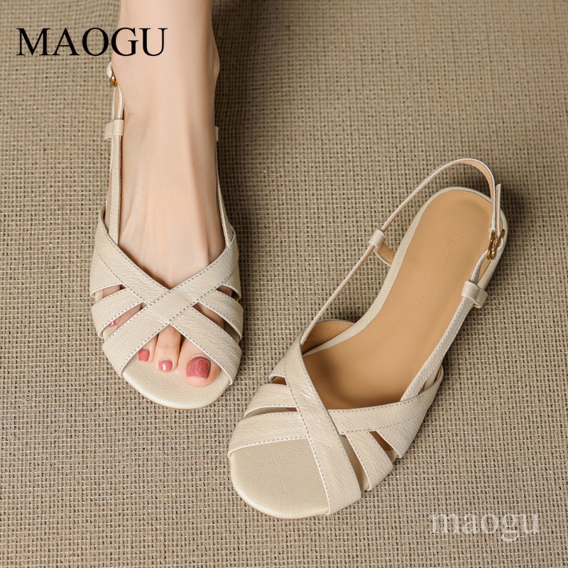 Damskie sandały slingback z ok – Vintage Style Women Fashion recenzja i cena