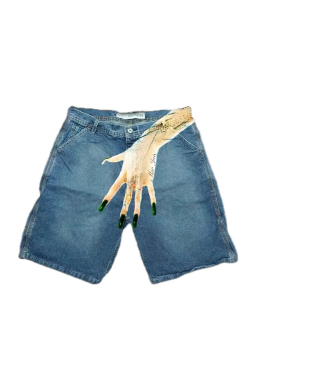 Szorty jeansowe Deeptown Y2k V – Vintage Fashion Jeans recenzja i cena