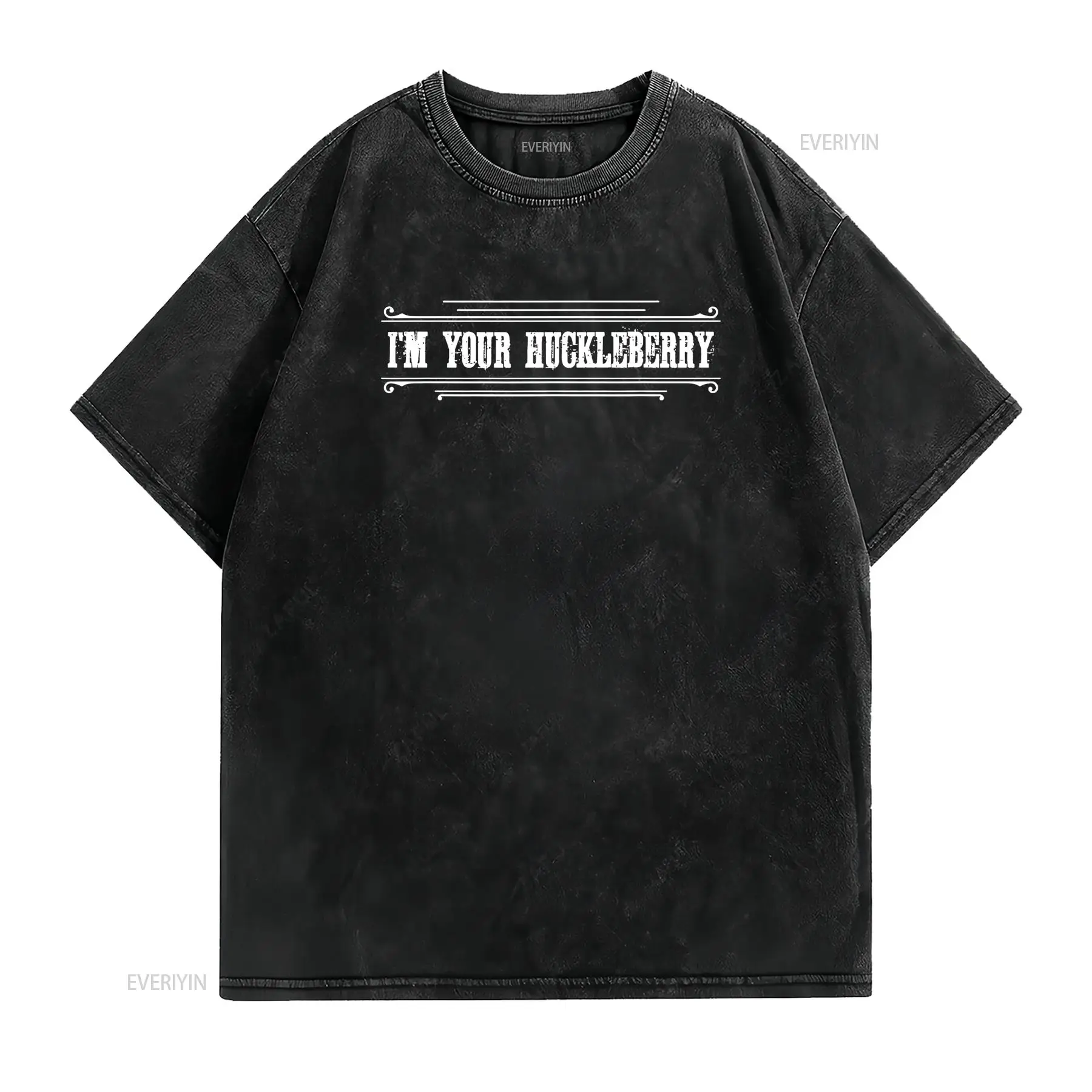 Koszulka I'm Your Huckleberry  – Vintage Fashion Quotes Short recenzja i cena