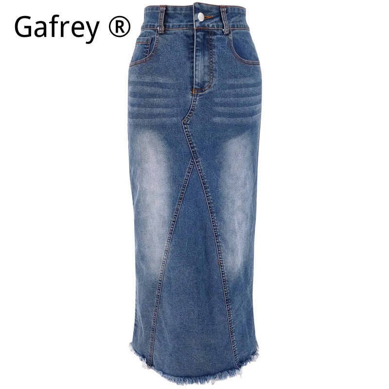 Damska dżinsowa spódnica midi  – Vintage Fashion Jeans recenzja i cena