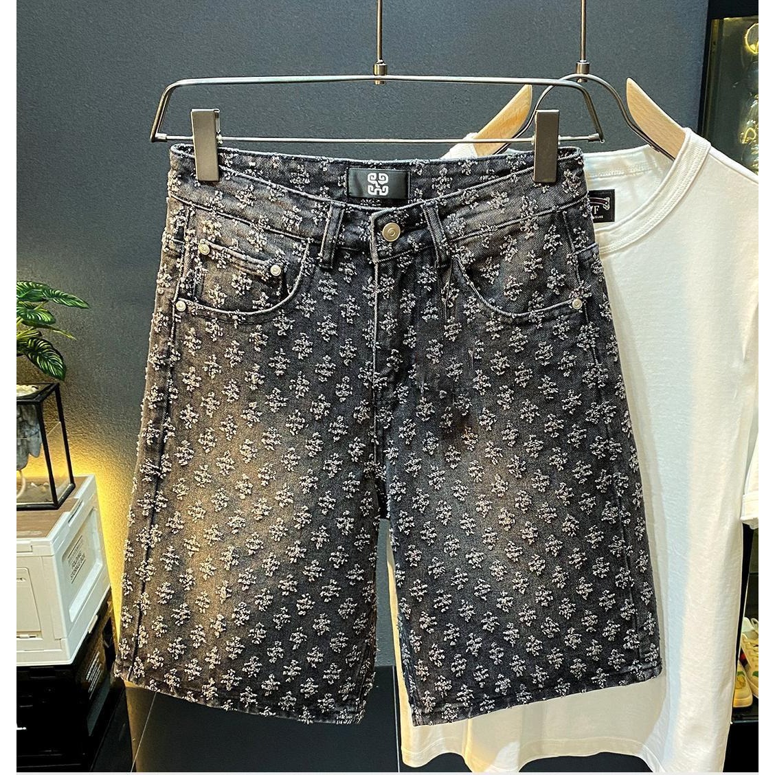 Letnie dżinsowe szorty męskie  – Vintage Fashion Jeans recenzja i cena