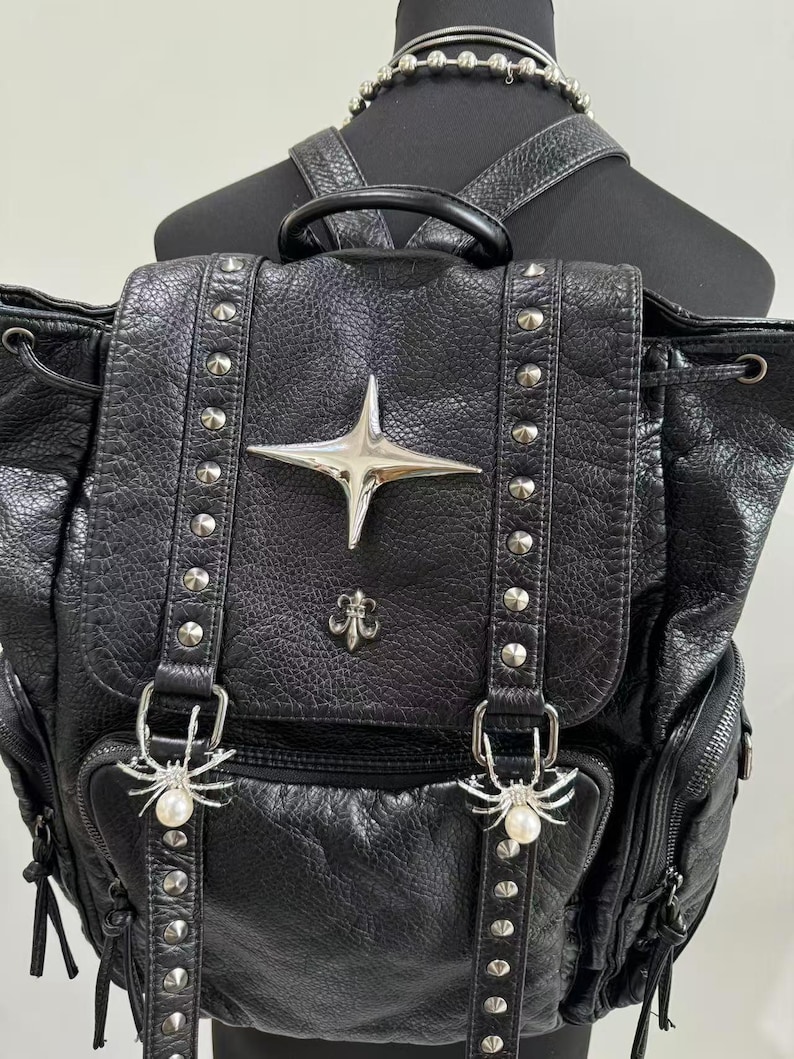 Gotycka Punkowa Torba na Ramię – Vintage Fashion Boutique recenzja i cena