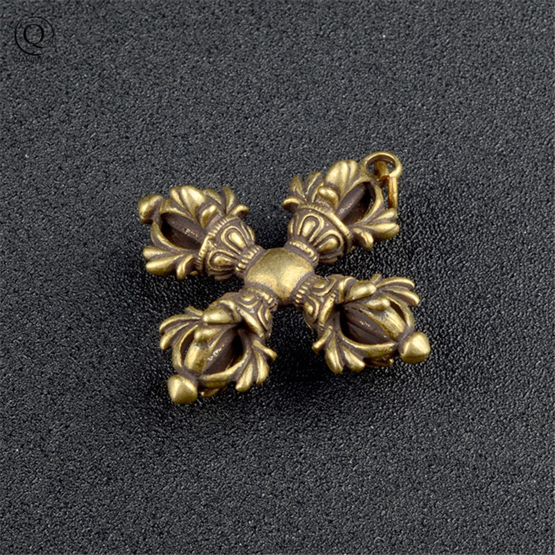 Miedź Buddyzm Dorje Cross Vajr – Vintage Fashion Collection recenzja i cena