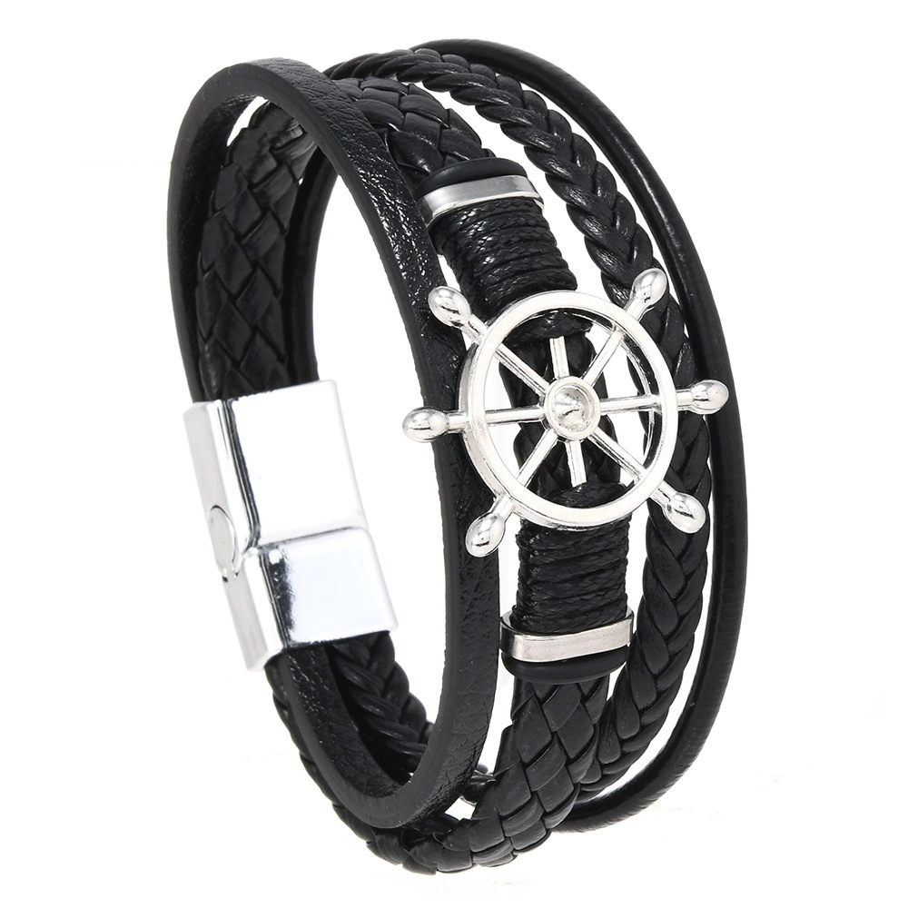 Bransoletka męska vintage z wi – Vintage Fashion Wheel recenzja i cena