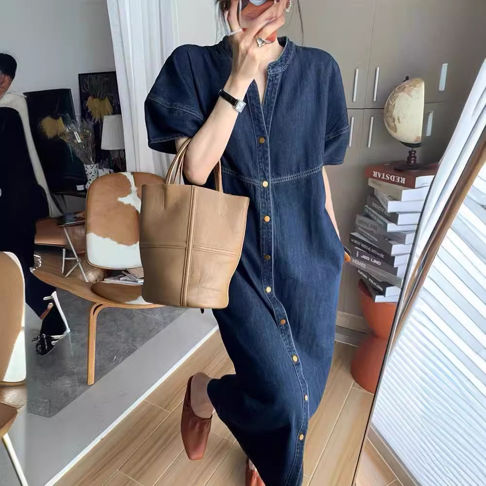 Nowa francuska sukienka dżinso – French Vintage Fashion recenzja i cena