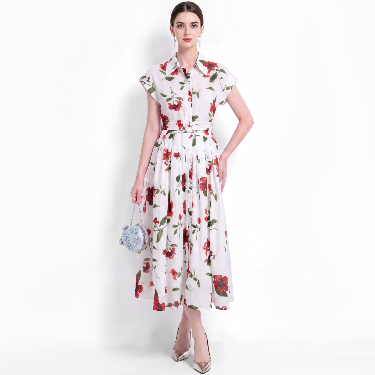 Stylowa sukienka koszulowa w k – Vintage Fashion Collection recenzja i cena