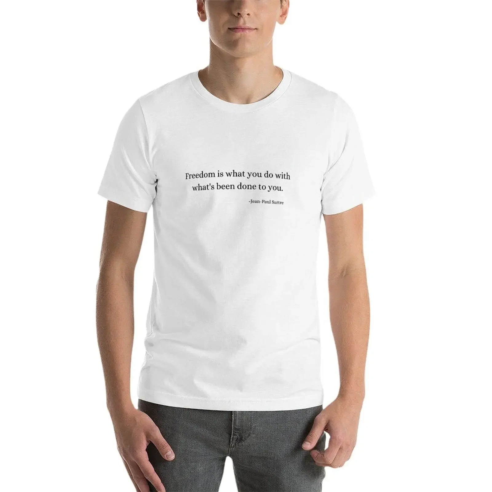 Koszulka z cytatem z filozofii – Vintage Fashion Quotes Short recenzja i cena